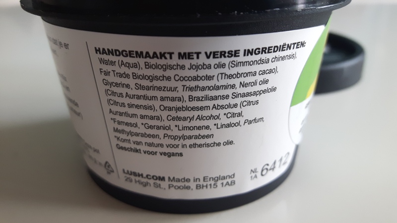 Lush Love and Light Inci 