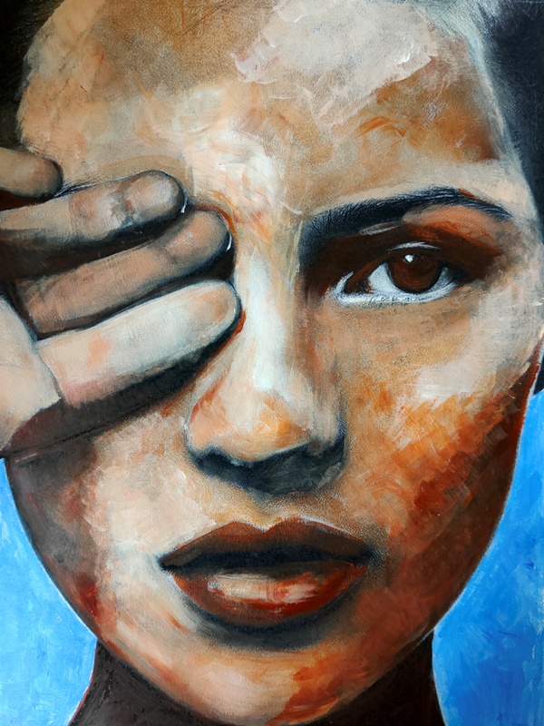 Kate Moss Mixed Media