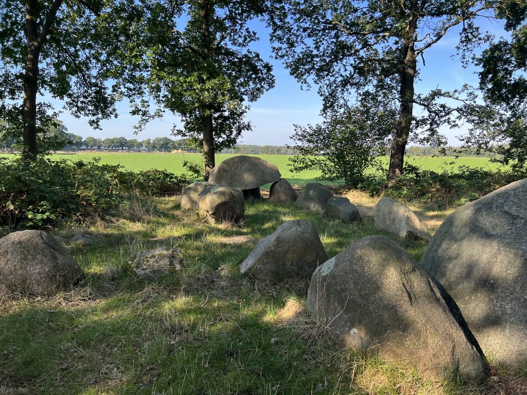 Hunebed nabij Sleen Drenthe