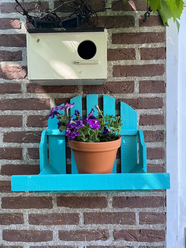 Plantenkastje tuin